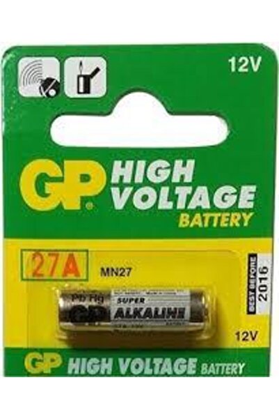 GP Pil 12v Süper Alkalin Pil 27a 2c5