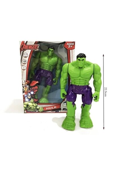 AVENGERS Hulk Oyuncak Yeşil Dev Adam Yürüyen Sesli Işıklı 22 Cm