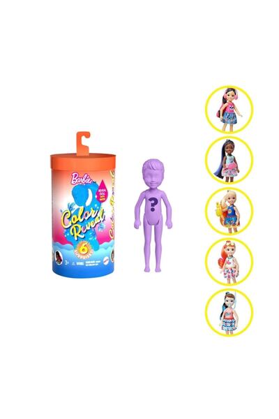 Barbie Color Reveal Renk Değiştiren Sürpriz Chelsea Bebekler 6 Sürpriz S2