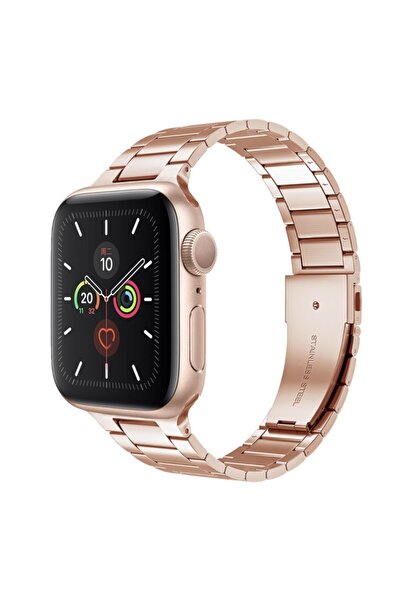 LIMD Apple Watch Uyumlu 38/40/41 Mm Olexi Çelik Loop Kordon