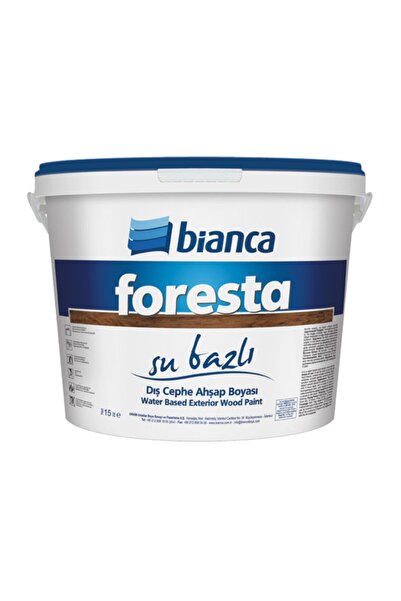 Bianca Foresta Su Bazlı Ahşap Boyası 0,75lt
