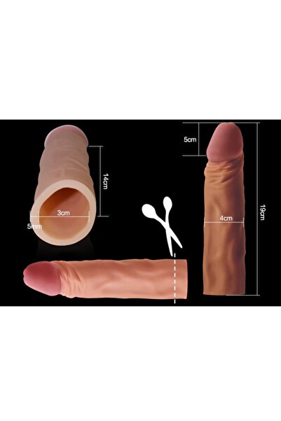 ARMONİTA Yumuşak Ten Dokusunda Realistik Penis Kılıfı
