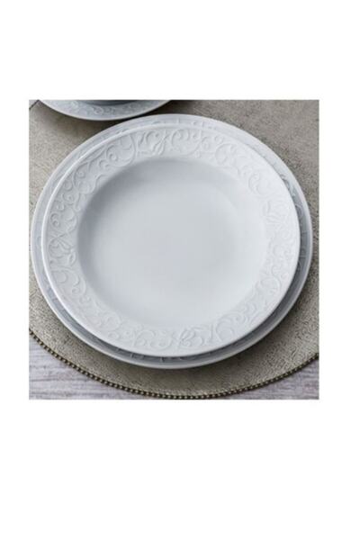 Güral Porselen Bhd25du Bahar Düz Tabak 25 Cm 6 Lı