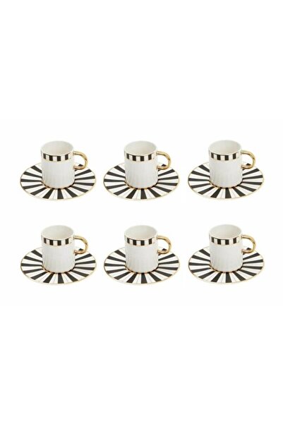 Porland Palms 6'lı Kahve Fincan Takımı