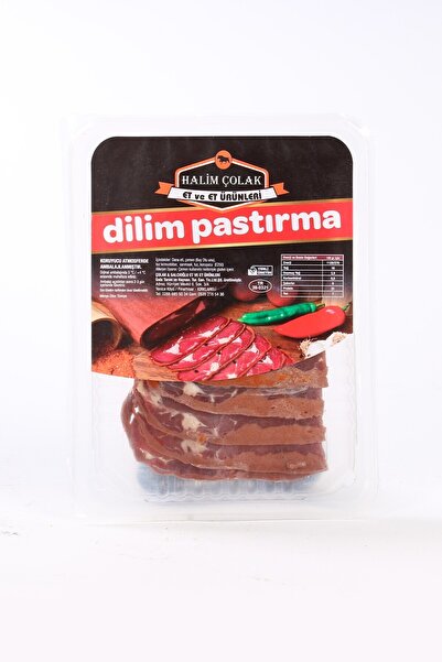 Halim Çolak Et Halim Çolak Çemenli Pastırma 90gr