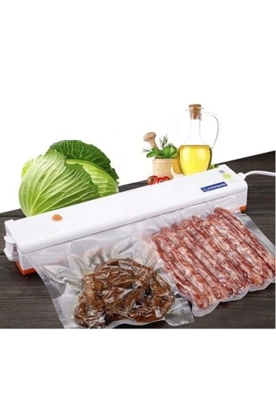 Küchen Pratic Makinelerine Uyumlu Tırtıklı Vakum Poşeti 25x35 cm 200 Adet