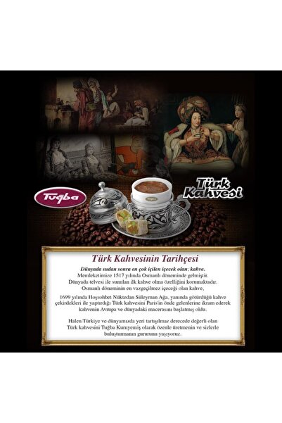 Tuğba Kuruyemiş Türk Kahvesi Metal Kutu 250 Gr