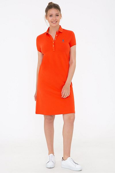 U.S. Polo Assn. Rochie roșie pentru femei