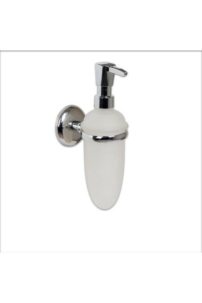 Mayaglory Δοχείο υγρού σαπουνιού από γυαλί σε μεταλλική σειρά οικονομικής σειράς