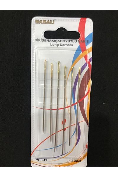 Yabalı 6 Συσκευασία Βελόνα Μέγεθος Κεντήματος Ραφής