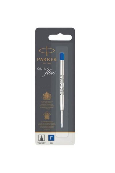 Parker Blue Ballpoint Pen Refil F Nib