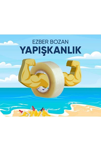 ÖZKAN AMBALAJ 100 Meters Duct Tape