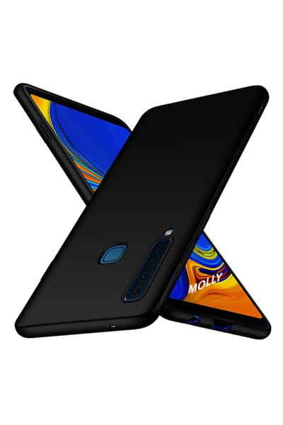 Molly Galaxy A9 2018 Uyumlu Siyah Mat Silikon Kılıf