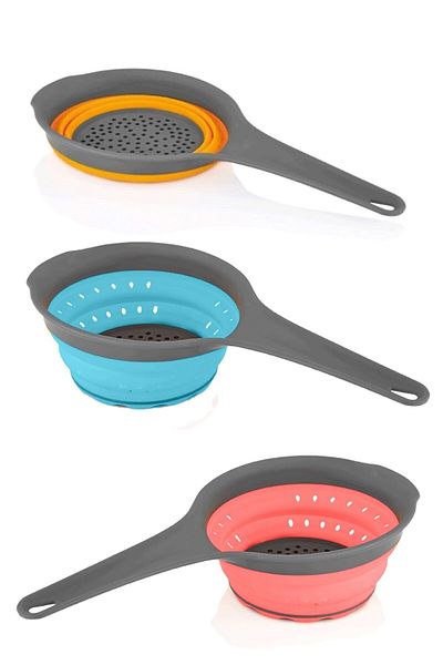 Hyd Accordion Handle Strainer Foldable Handle Strainer 1 Piece