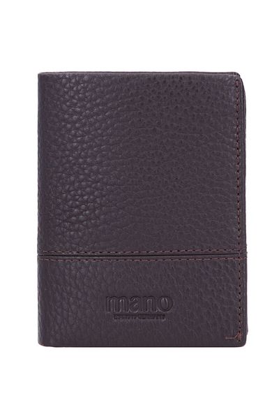 MANO Don Tommas Geldbörse Leder 7,5 cm