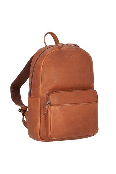 Burkely Kožený batoh Avery Daybag 42 cm, starožitný
