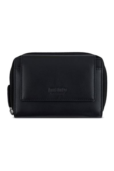 MANO Don Andrea Geldbörse RFID Schutz Leder 14 cm