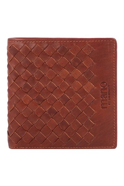 MANO Don Luca Geldbörse Leder 10,5 cm