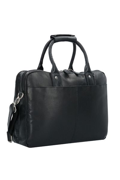 Dermata Aktentasche Leder 39 cm Laptopfach
