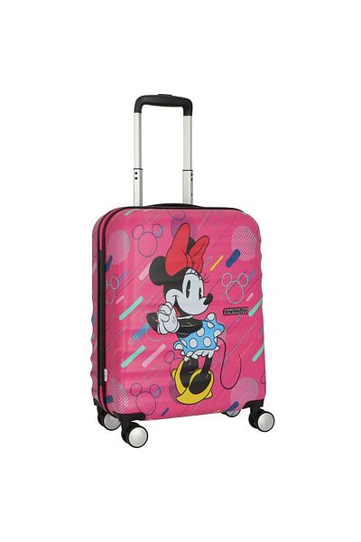 American Tourister حقيبة سفر ديزني ويف بريكر هارد سبينر 55 سم ميني فيوتشر بوب