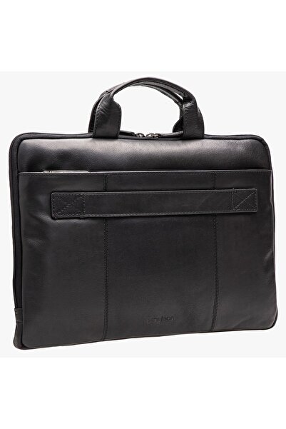 STRELLSON Hyde Park Kevin 38 cm Leder-Laptop-Tisch