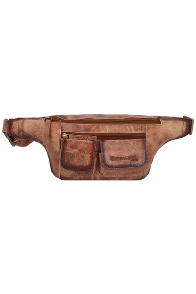 Greenland Nature Mascu & Line Gürteltasche RFID Leder 21 cm