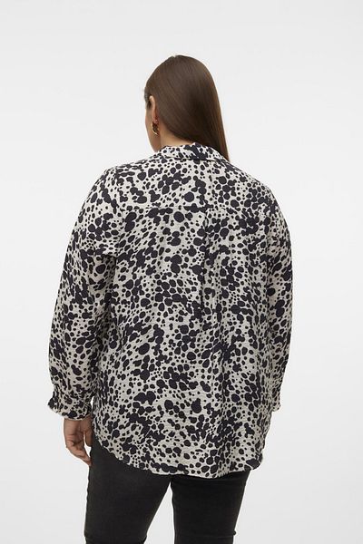 Veromoda Curve VMCJOSIE DORA L/S LANGES SHIRT WVN GA CUR