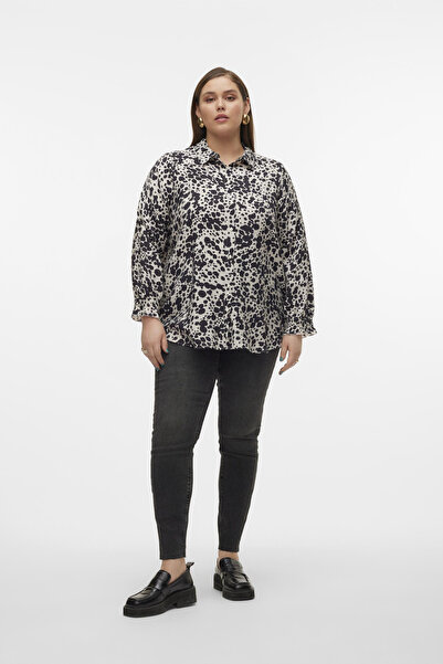 Veromoda Curve VMCJOSIE DORA L/S DLOUHÁ KOŠILE WVN GA CUR