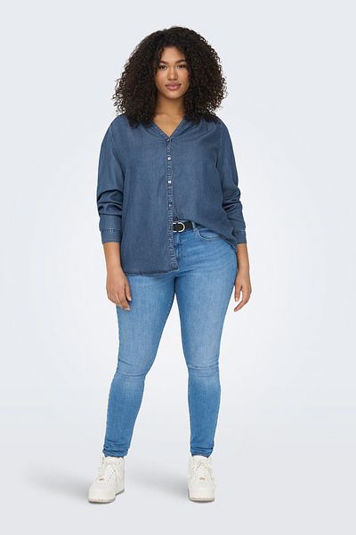 Only Carmakoma Jeanshemd CARSEMA WATER FALLOW LS CAMISA DNM