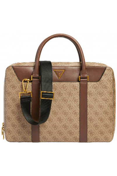 Guess BEIGE-BROWN Omuz Çantası for Unisex