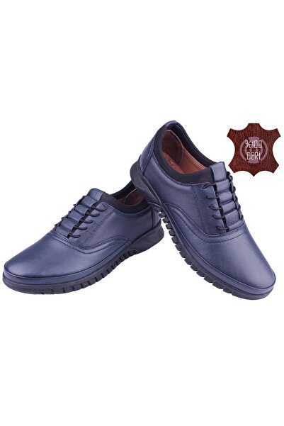 DETECTOR Εσωτερική εξωτερική γνήσια δερμάτινη ορθοπεδική σόλα από καουτσούκ Casual ανδρικά παπούτσια Ry909k