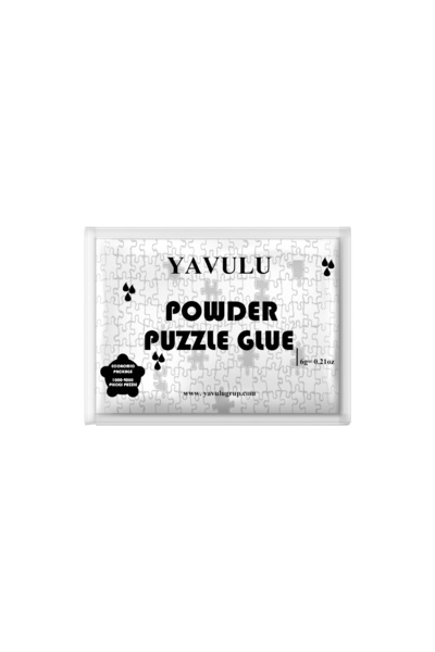 yavulu Toz Puzzle Yapıştırıcısı / Puzzle Koruyucusu / Puzzle Tutkalı (Şeffaf) 6gr 1000-4000 Parça