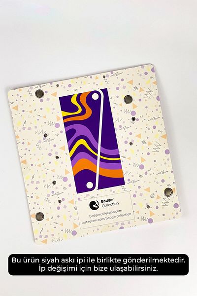 Badger Collection حقيبة هاتف شفافة باللون الأحمر من جيليفون بتصميم هدية بسيطة من مادة PVC الملونة للجنسين للرجال والنساء