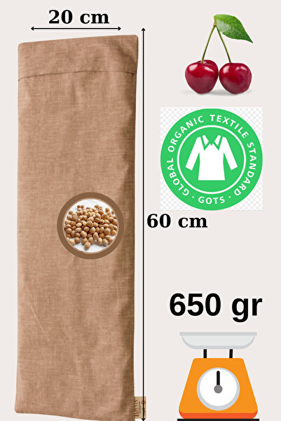 LAPENTA وسادة تدفئة بذور الكرز الوردي