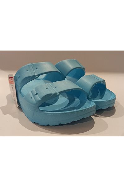 GEZER EXTRA LIGHT ANATOMIC SOLE TURQUOISE POOL BEACH BALCONY TERRACE BATHROOM SINK HOME AND STREET SLIPPERS
