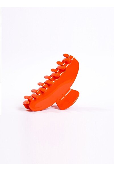 Roberta Lorenz Women's Orange Latch Buckle, Quality Bone Material