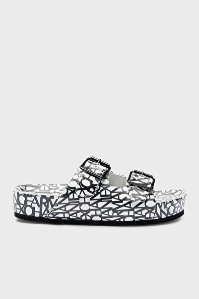 Armani Exchange Logolu Kalın Taban Kemerli Terlik Terlik Xdp031 Xv683 Q491