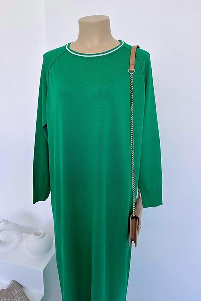 Ka Hijab Φόρεμα Raglan Mercerized - Πράσινο