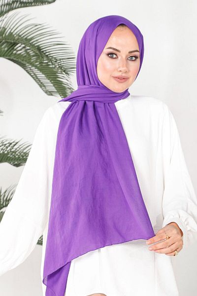 HAREM SCARF Μωβ Σάλι Harem Amor