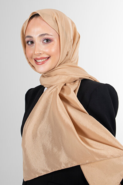 HAREM SCARF Dark Beige Brisa Voile Shawl