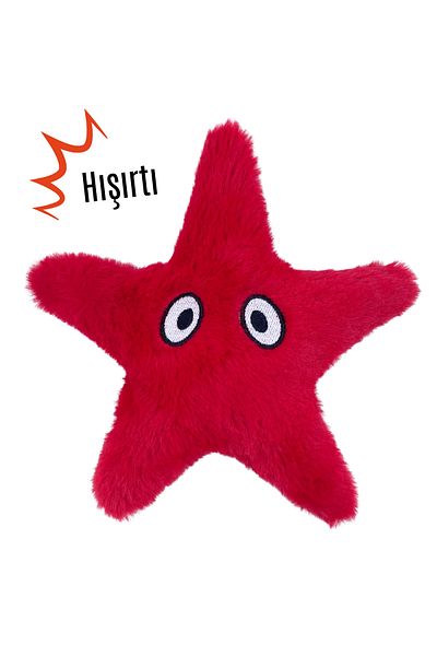 Havhav Star Plush Dog Toy Sound-Making Teething Toys Tugging and Chasing Toys