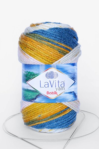 LaVita Yarn Batik, Πλεκτό με το χέρι Taka Yarn (DG19-NERGİS)