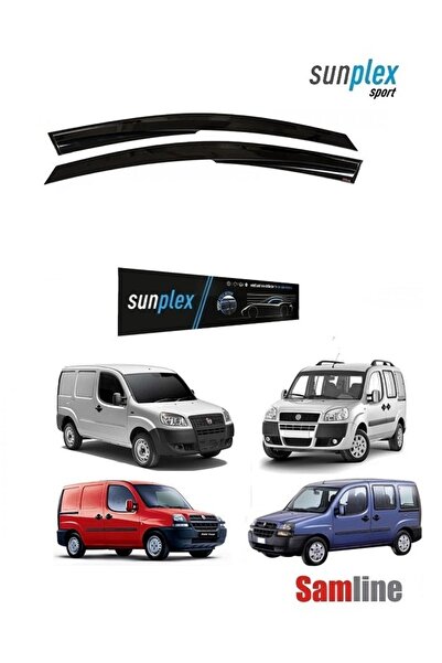 SUNPLEX Fiat Doblo (1) Combi ve Cargo Tüm Modeller (2001-2012) Cam Rüzgarlığı Takımı 2 li set