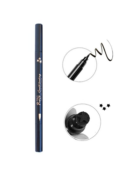 Roesıa Rose Cosmetics Rose Çift Uçlu Yıldız Desenli Eyelin