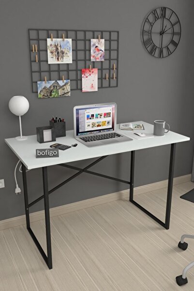 Bofigo 60x120 Cm Çalışma Masası Bilgisayar Masası Ofis Ders Yemek Masası Orwe...