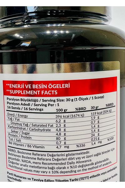 High Nutrition 480 Grams Chocolate Flavored Whey Protein - 24 Grams, 16 Servies