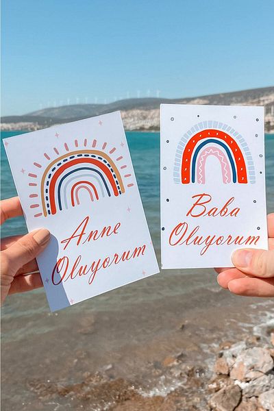 By Nur Erten We're Having a Daughter and I'm Becoming a Parent Pregnant Photo Memory Card