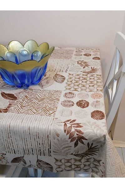 Başak Ev Tekstili Fiber Pvc Tarp - Τραπεζομάντιλο με φανταστικό σχέδιο που σκουπίζεται