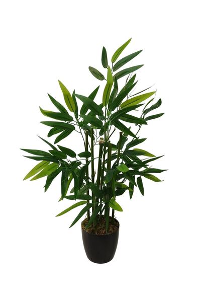 Cennet Home Mini bambu ağacı yedi gövdeli yeşil bambulu yapay ağaç