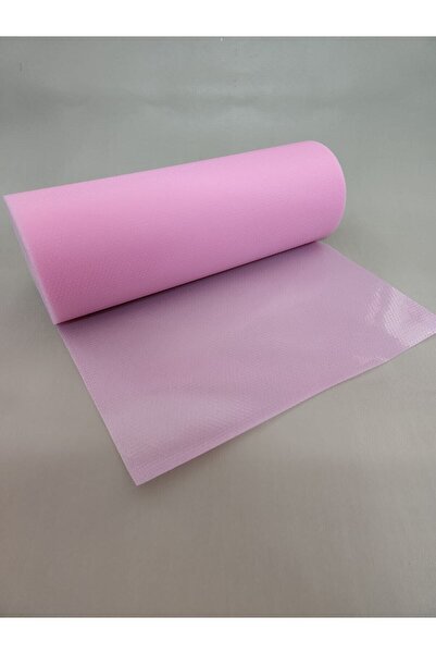 Değerli Pembe Raf Ve Dolop Içi Örtüsü - Silikonlu Kaymaz Raf Örtüsü 45cm X 50...